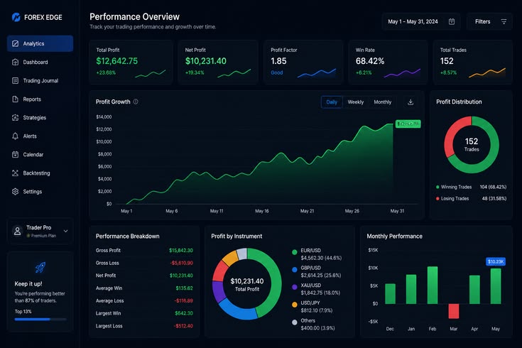 forex trading performance track your profits & optimize your strategy